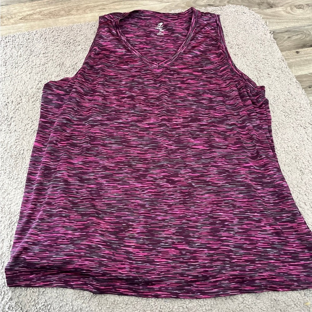 Energy zone pink tank top size 2X